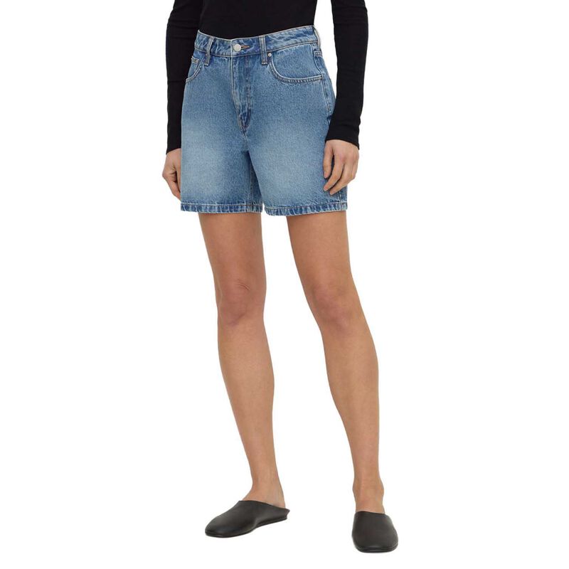 Assembly Label Mid Rise Vintage Denim Short Classic Blue image number 0